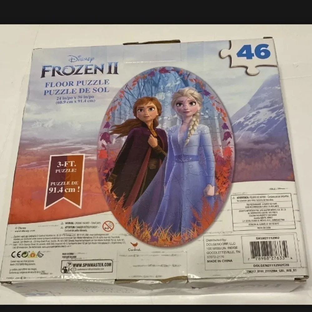 Disney frozen 46 piece puzzle